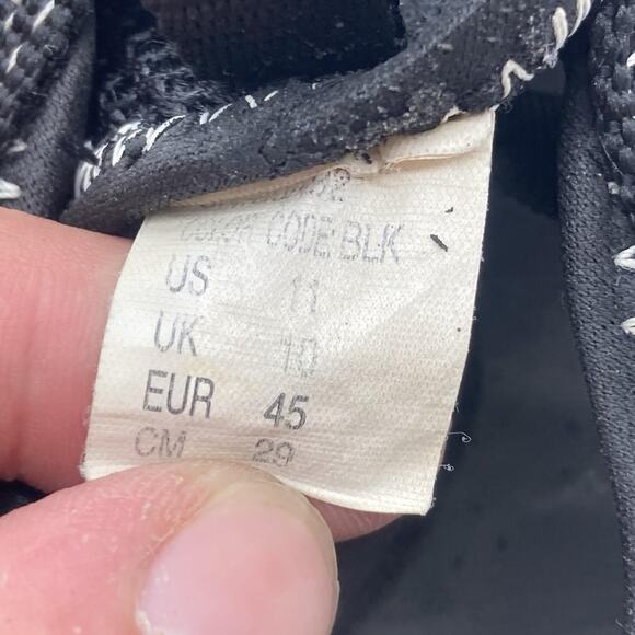 Mens Size 11 Sketchers Tresman Outseen Slip-On Canvas Fisherman Black Sandals - Picture 8 of 8